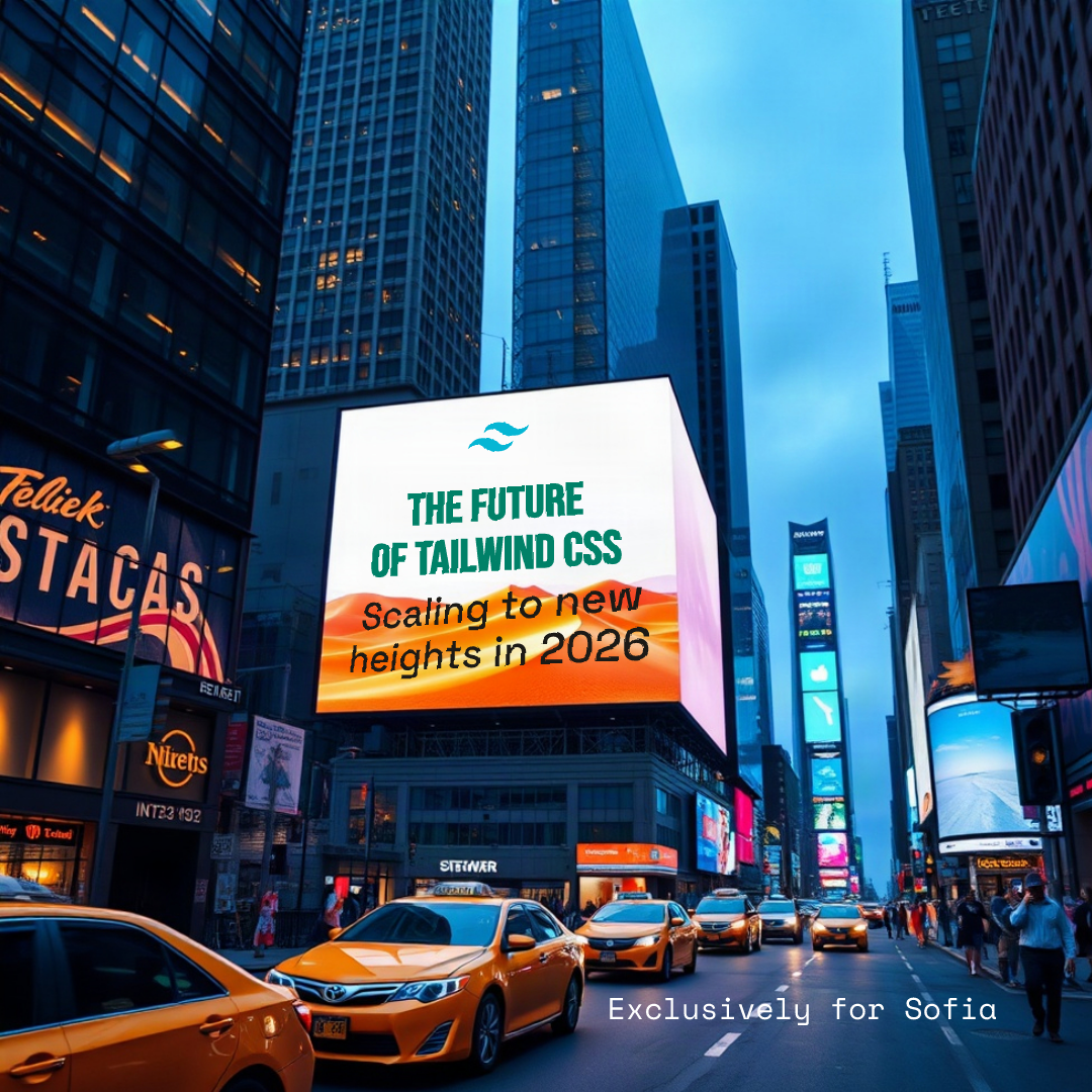 Times Square billboard for Sofia (Tailwind)